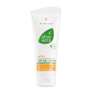 Aloe Vera Opalovací krémový gel SPF 20