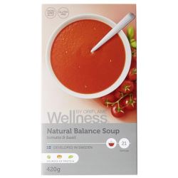 Polévka Natural Balance s rajčaty a bazalkou