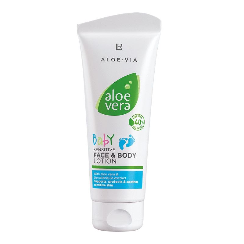 Aloe Vera Baby Jemný Krém na Obličej a Tělo