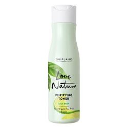 Čistící pleťová voda s bio čajovníkem a limetkou Love Nature