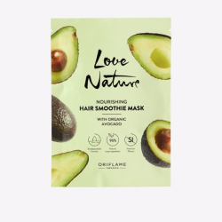 Vyživující smoothie maska na vlasy s bio avokádem Love Nature