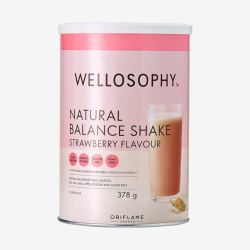 Přírodní jahodový nápoj Natural Balance Wellosophy
