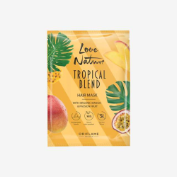Maska na vlasy s bio mangem a marakují Love Nature Tropical Blend
