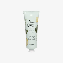 Hydratační pleťová maska s bio aloe vera a ananasem Love Nature