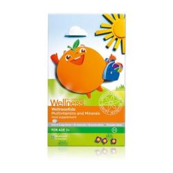 Multivitaminy a minerály pro děti WellnessKids