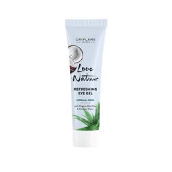 Osvěžující oční gel s bio aloe vera a kokosovou vodou Love Nature